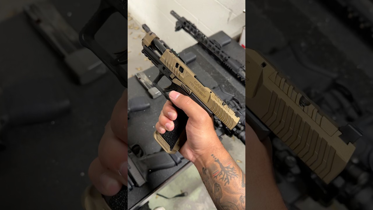 FASTEST PISTOL FOR THE MONEY🔥 Canik TTI Combat #pewpewlife #canikrival  #tticombat #rivals