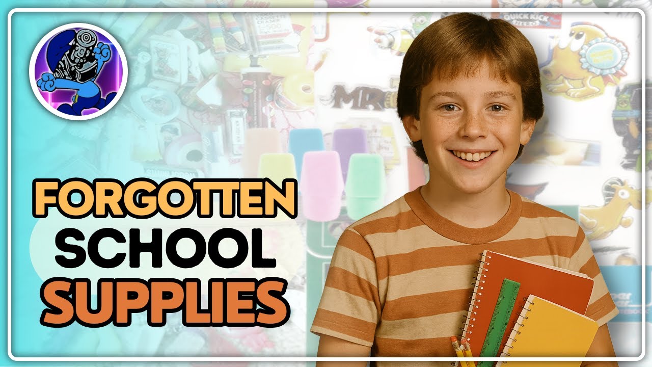 Forgotten Back-To-School Products Of The '70s, '80s, & '90s
