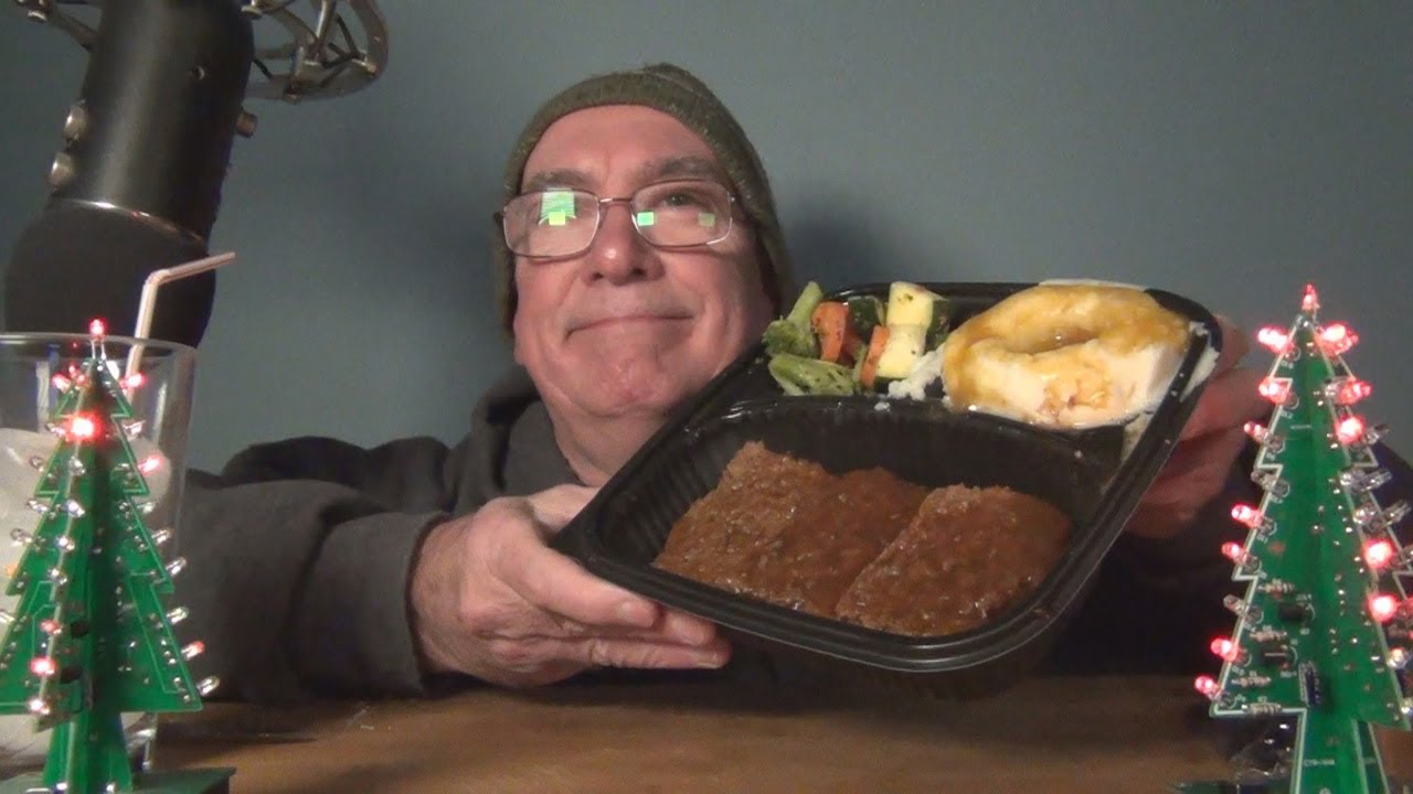 ASMR Eating Boston Market Meat Loaf