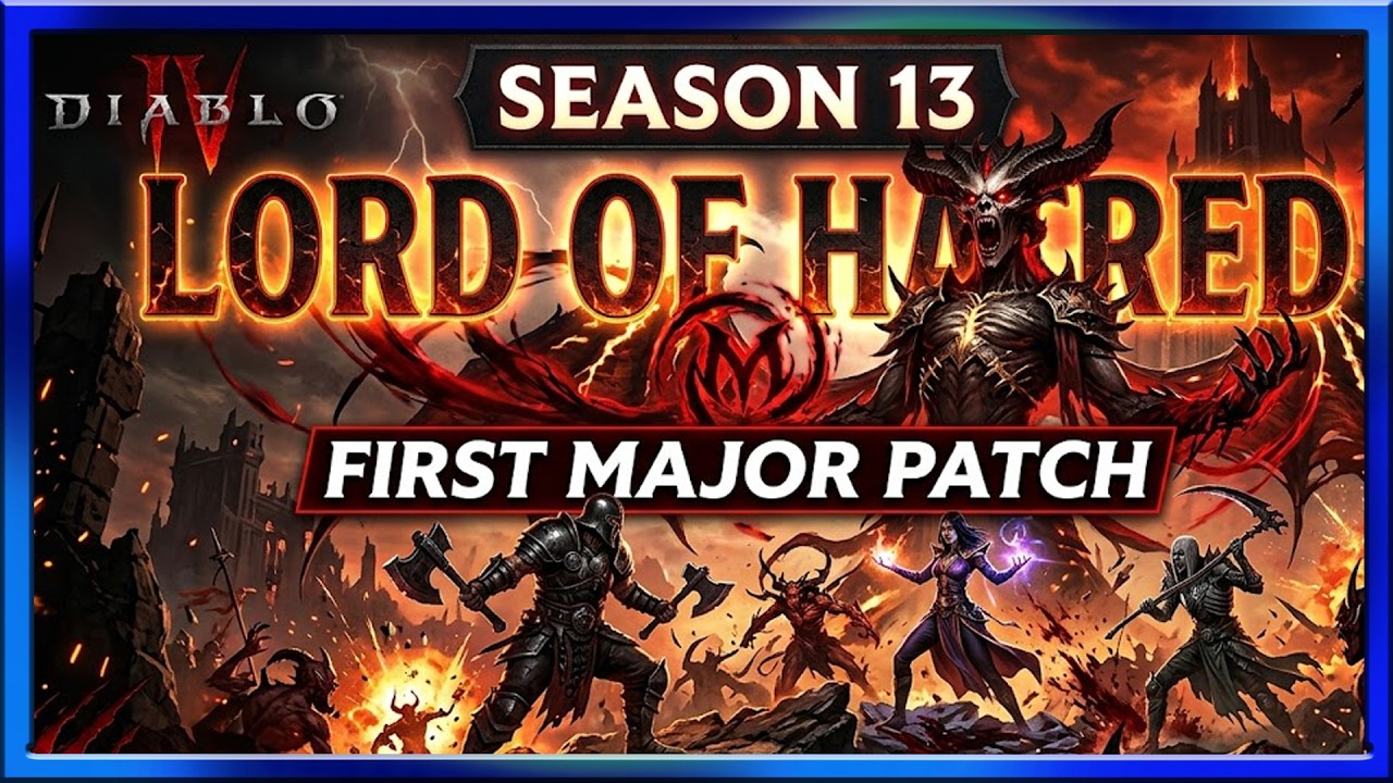 Diablo 4 Сезон 13: Первый крупный патч Lord of Hatred &mdash; описание изменений: баффы Чернокнижника и...