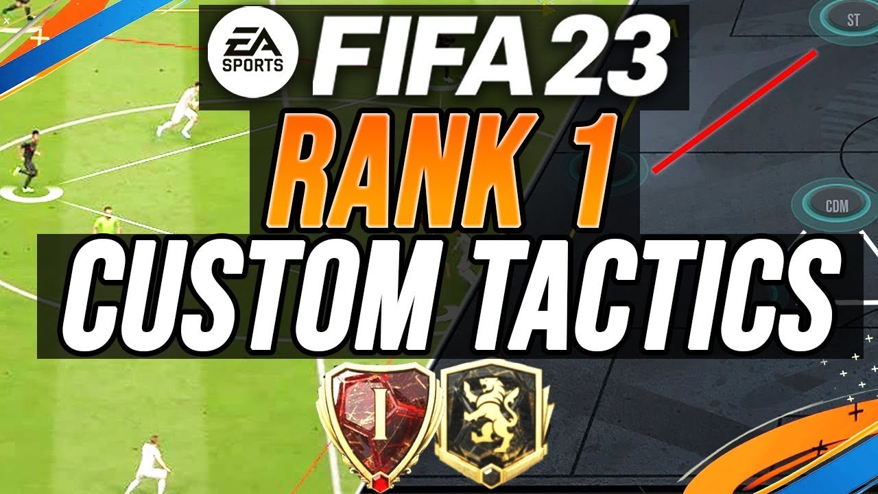RANK 1 META CUSTOM TACTICS & FORMATIONS (& Full Instructions Post Patch) - FIFA 23