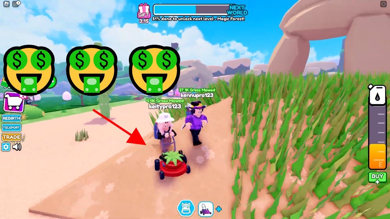 Roblox Mow The Lawn! 🍃 [Simulator] (Eesti keeles)