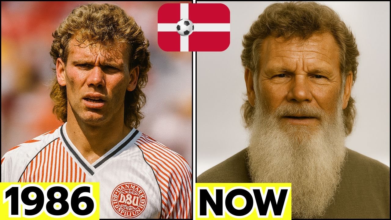 Denmark 🇩🇰 World Cup 1986 Squad ⚽ Then and Now