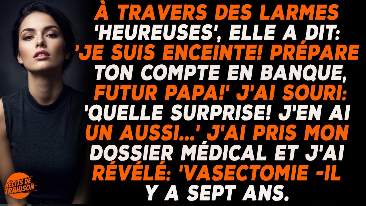 Ma Femme M’a Annoncé Sa Grossesse Avec Arrogance,Mais Quand J’ai Montré Ma Vasectomie, Tout A Changé