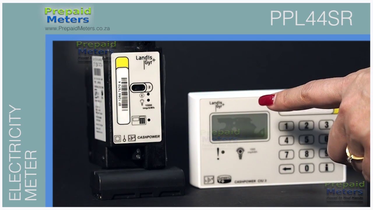 PPL44SR (Single Phase DIN Rail Wired Keypad Prepaid Electricity Meter)