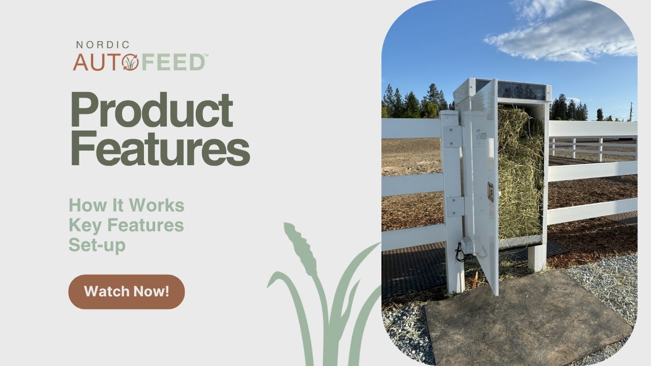 Nordic AutoFeed | Automatic, Weight-based Hay Feeder
