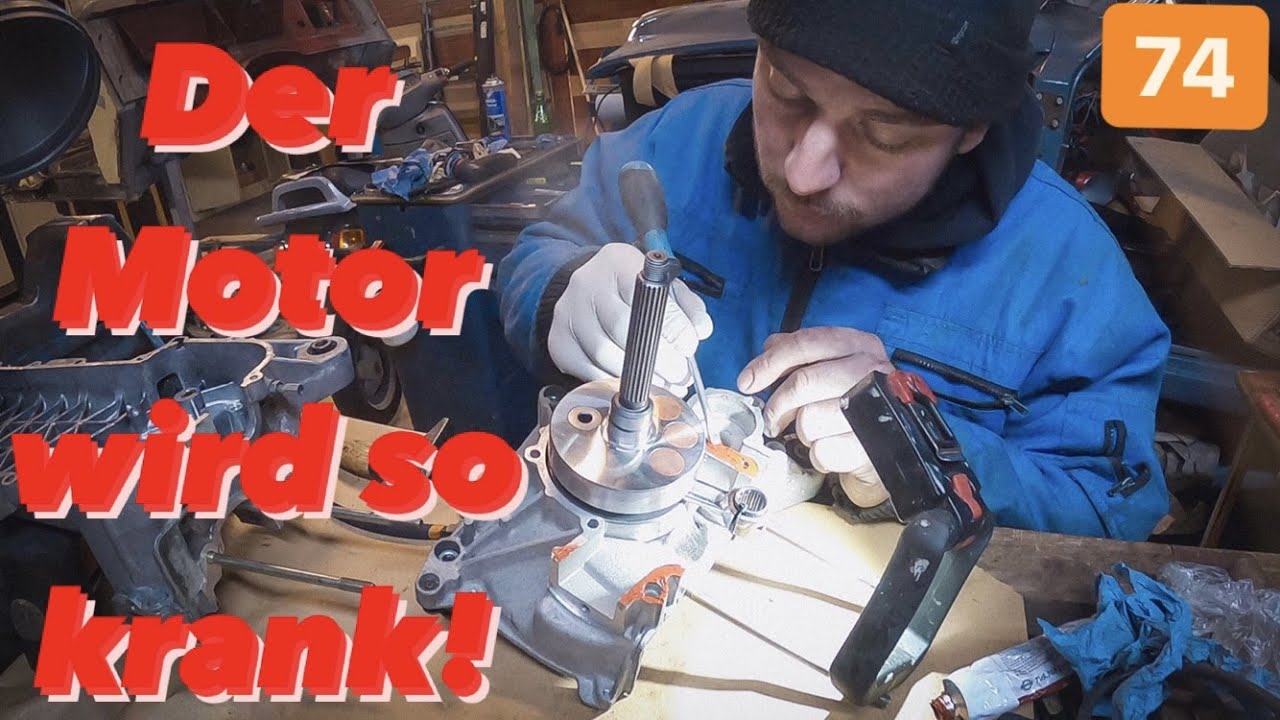 SKR Motortuning - Montage des Motors - Episode 74 | felix_themechanic
