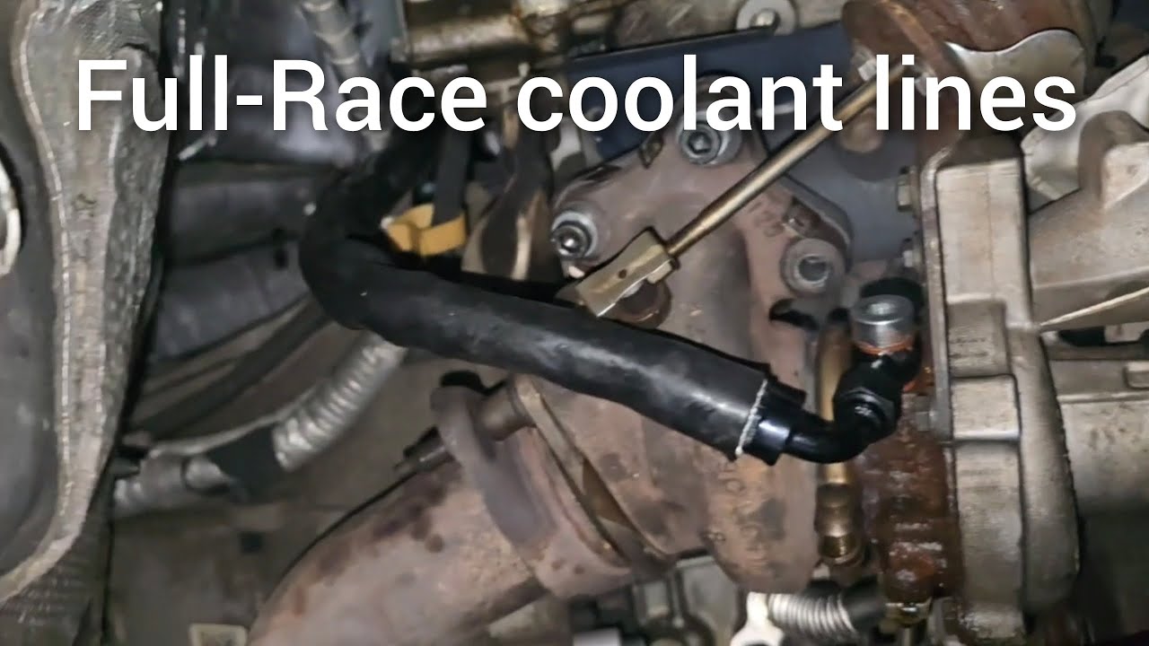 First install video of the new Full Race AN Coolant Line Kit
