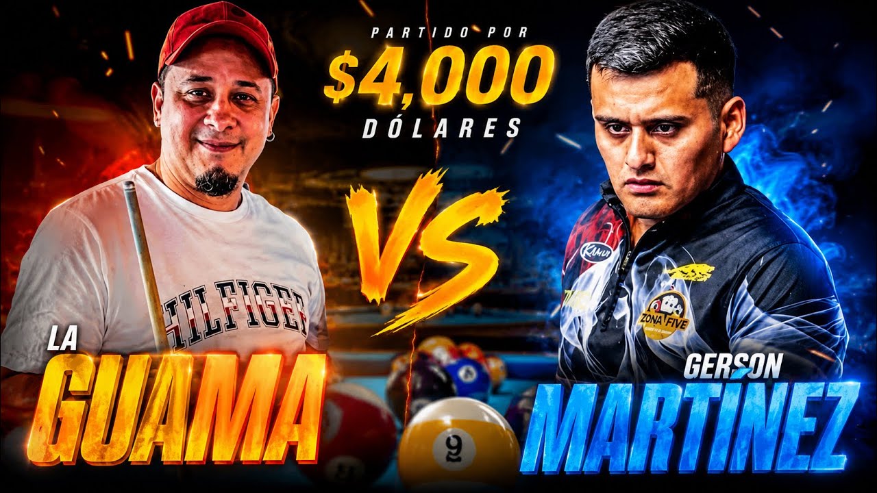 GERSON MARTÍNEZ VS LA GUAMA US$4,000 DÓLARES 
