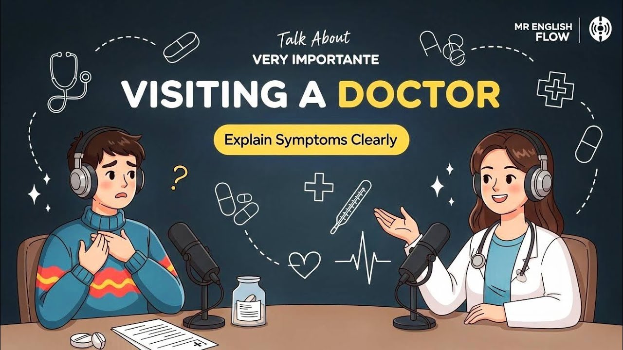 Talk About Visiting a Doctor in English | Explain Symptoms Clearly | Easy English Podcast