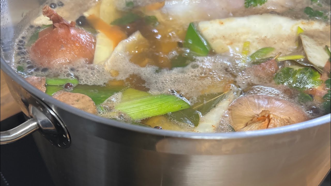 Die klassische Rindsuppe, ganz toll für den Winter