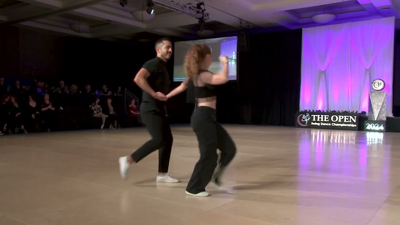 Miguel Ortega and Savana Barreau - 1st Place WCS Strictly Swing Open Finals - The Open 2024