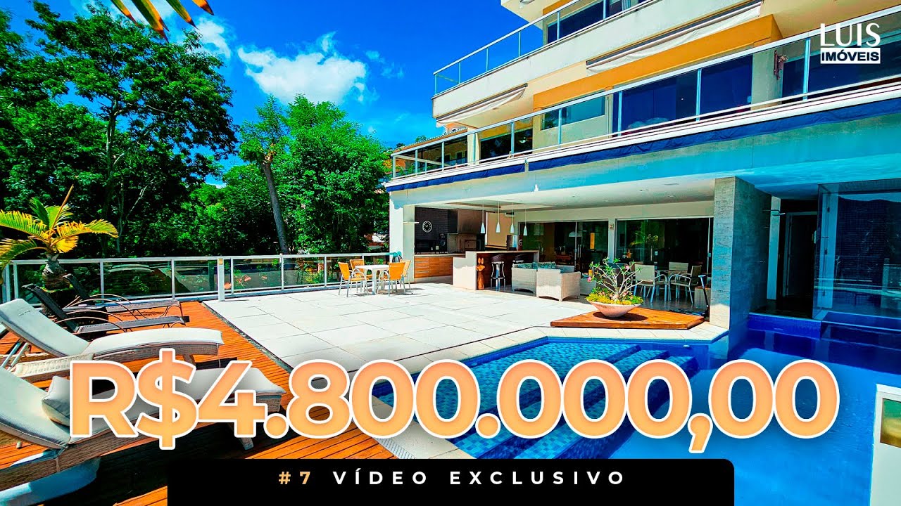 Casa DESLUMBRANTE com visual de tirar o fôlego | Luís Imóveis