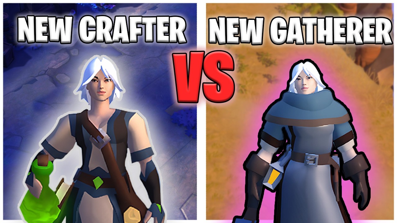 НОВИЧКУ СТОИТ ВЫБРАТЬ CRAFTER или GATHER?