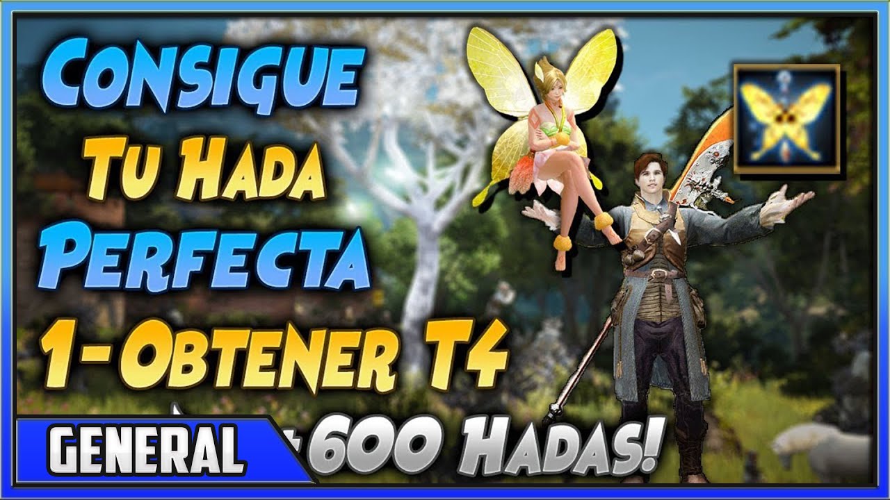 COMO CONSEGUIR HADAS T4 Y COMO MEJORARLAS EN BLACK DESERT 2023