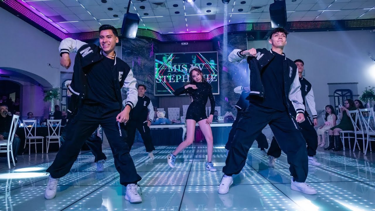 BAILE SORPRESA DIBANHI 🔥🖤 - LOS MEJORES CHAMBELANES DE GUADALAJARA 🚨 #dance #bailesorpresa #parati