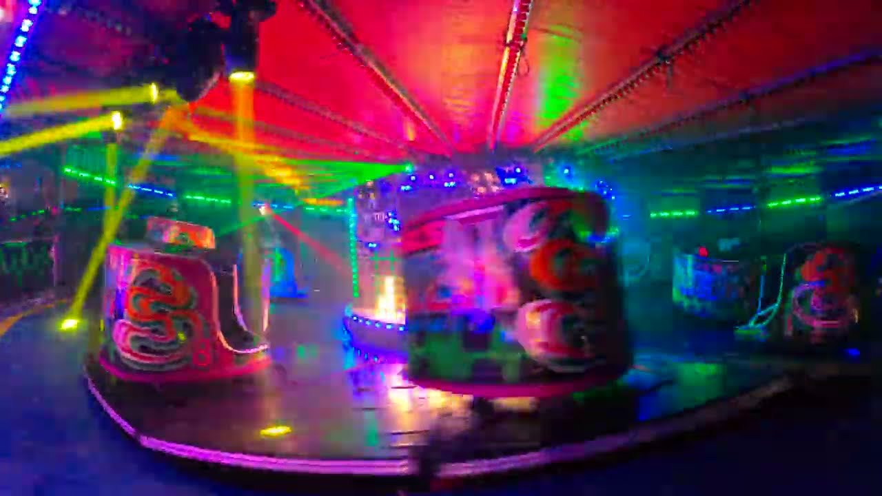 William Percivals Waltzer | Off Ride POV Farrars Funfairs Utilita Arena Sheffield October 2024
