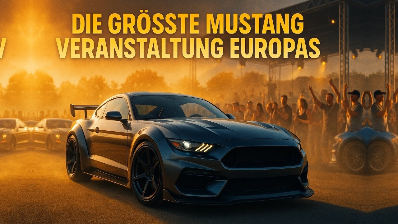 Wenn 1000+ Mustangs zusammenkommen … (MUSTANG Event 2025)