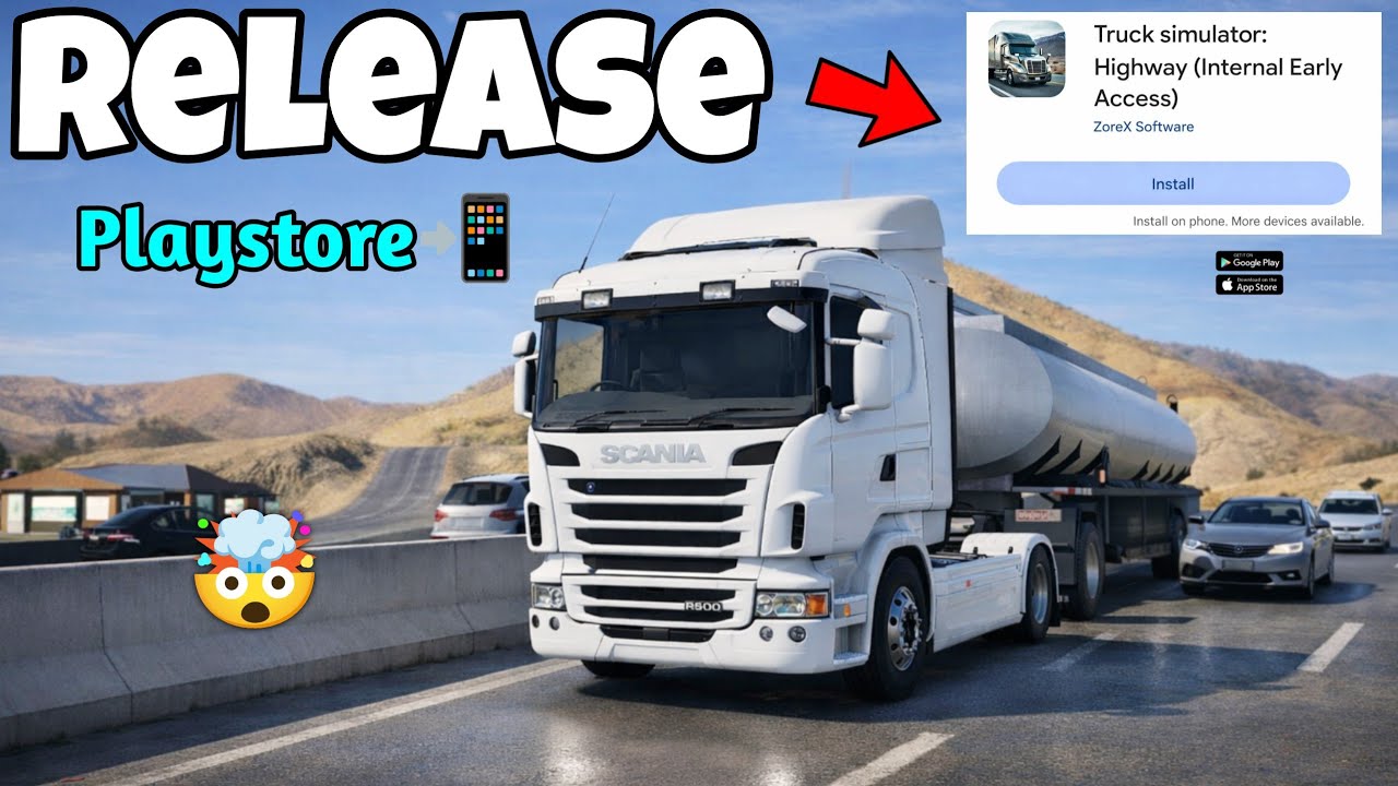 Truck Simulator Highway &ndash; Официальный Play Store🎉 Готов к запуску🔥✅