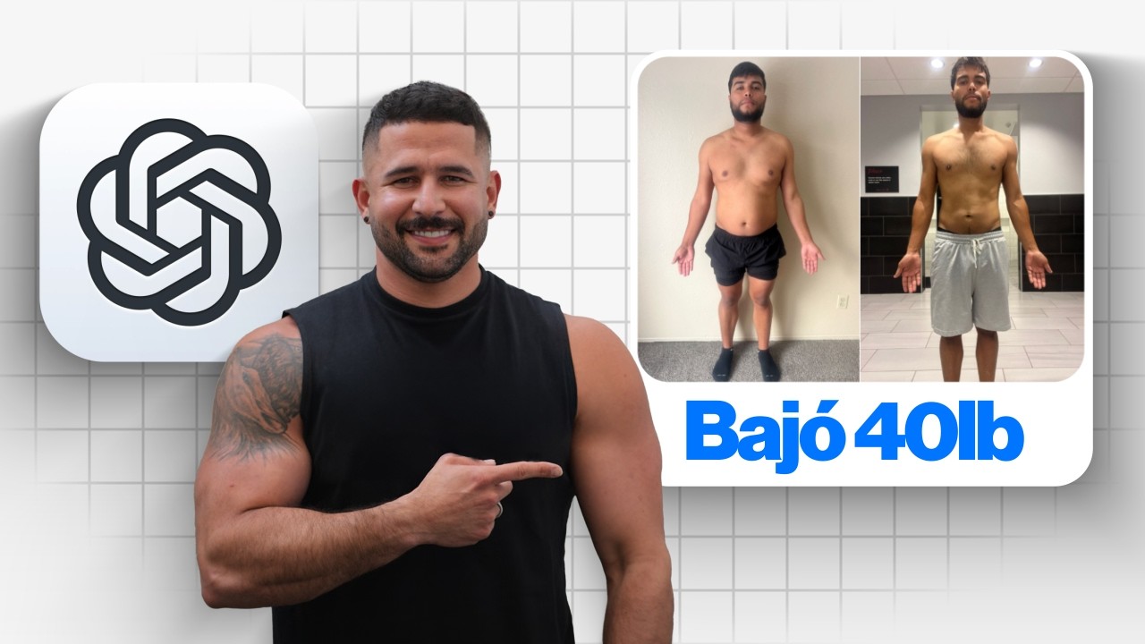 Bajó 40 lb. Cómo Bajar de Peso más Rápido (con Chat GPT)