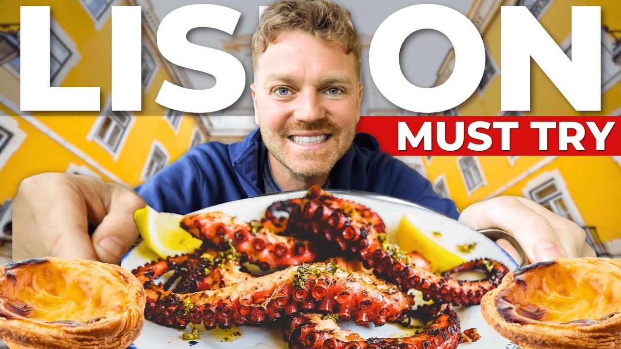First Time in Lisbon 🇵🇹 10 MUST EAT Foods in Lisbon, Portugal