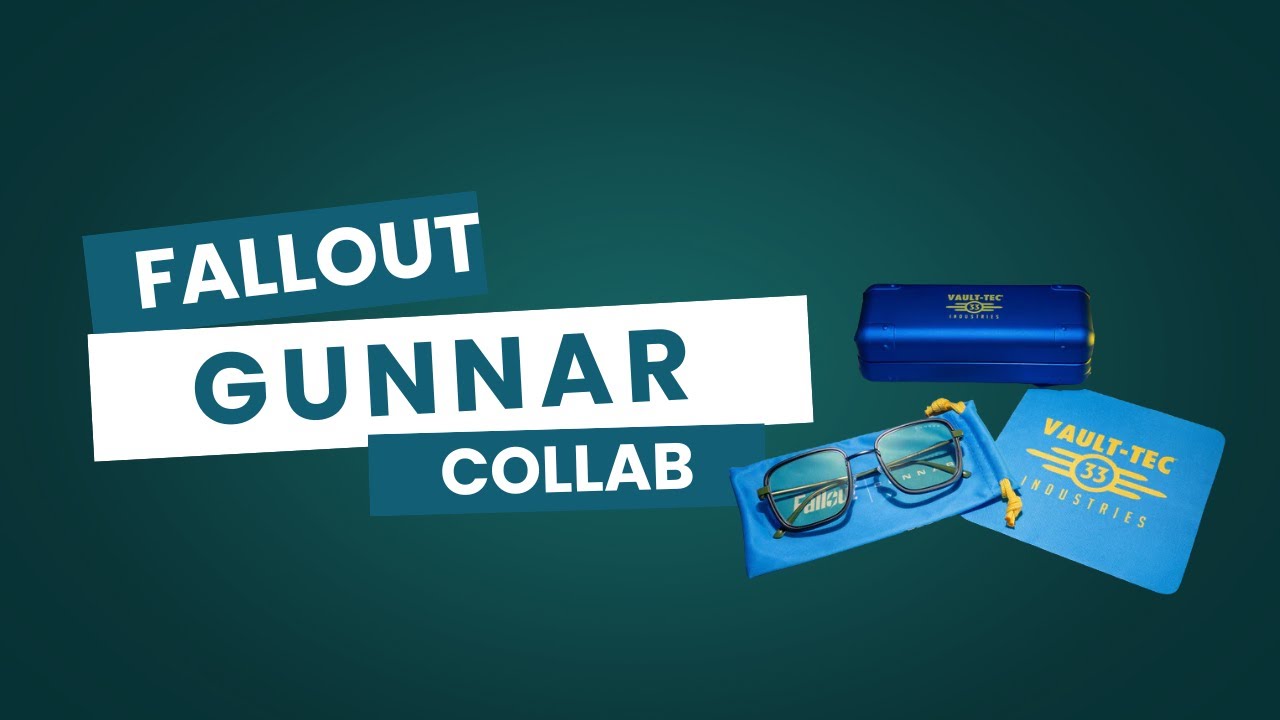 Распаковка коллаборации GUNNAR x Fallout | Стиль Vault-Tec и игровые очки