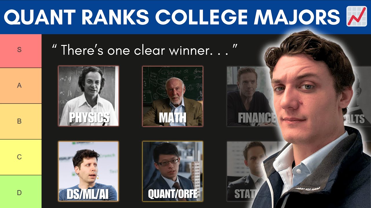 Я составил рейтинг лучших специальностей колледжа для тех, кто хочет стать количественным аналитиком