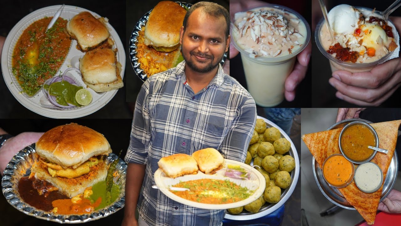 Chura Vada Pav, Mysore Dosa, Rabdi Falooda, Badam Shake, Pav Bhaji & More || Delhi Street Food