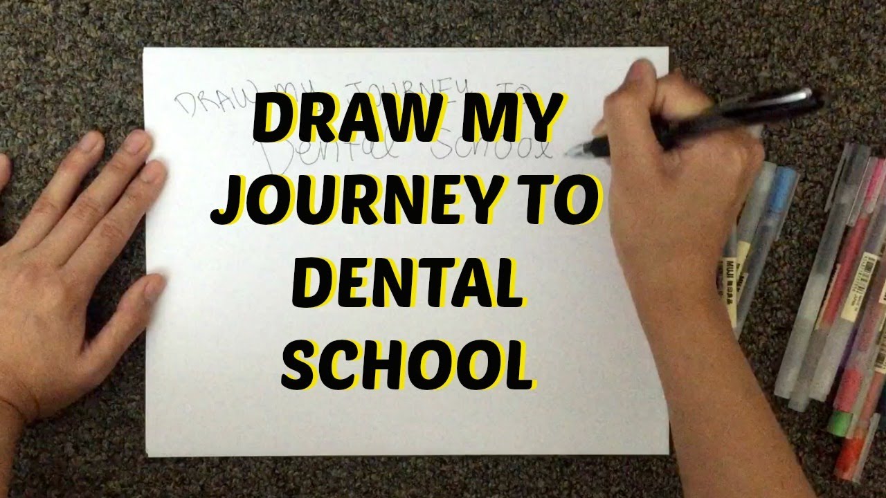 Draw My Journey To Dental School || Brittany Goes to Dental School