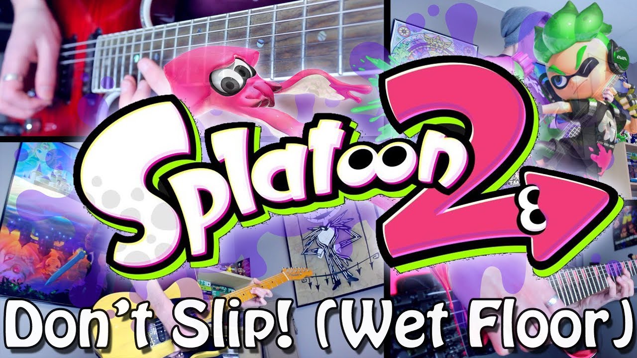 Don't Slip! - Splatoon 2 (Rock/Punk) Guitar Cover | Gabocarina96