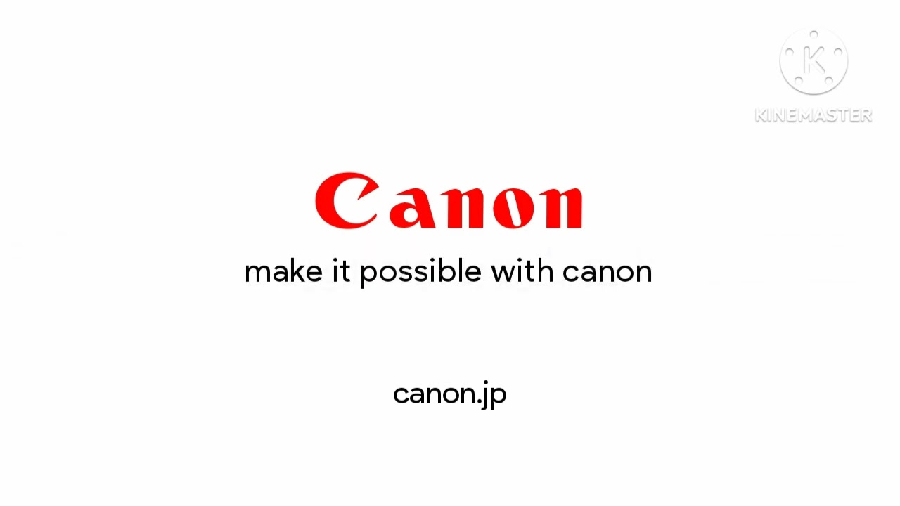 canon meka it possible with canon/ canon.jp logo histoiry kinemaster speedrun remake de like speed 