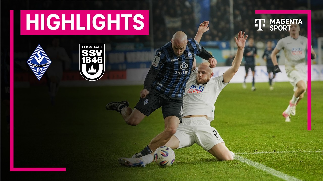 SV Waldhof Mannheim - SSV Ulm 1846 | Highlights 3. Liga | MAGENTA SPORT