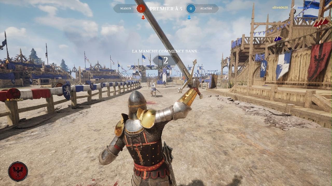Chivalry 2-Duel 1vs1 gameplay ps5 