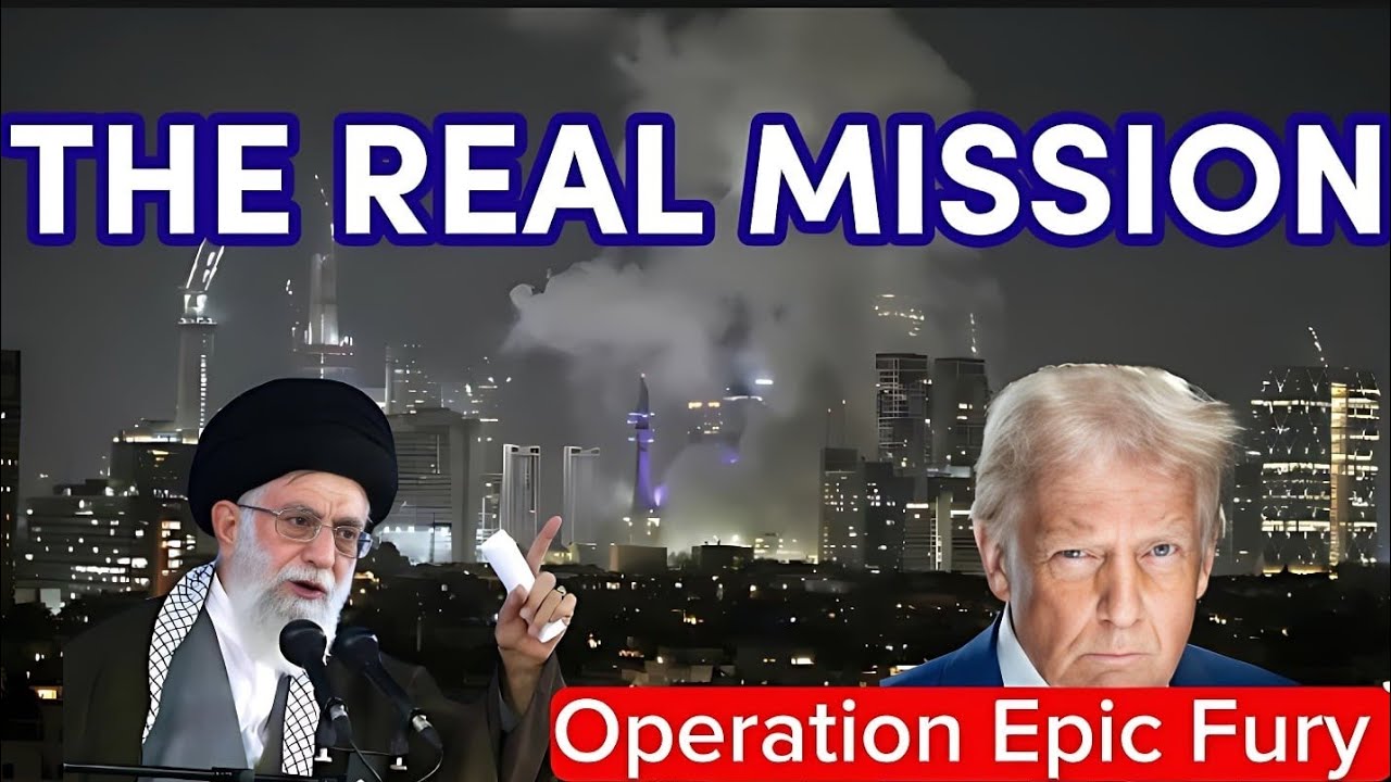 Operation Epic Fury: The Hidden Mission Behind the US&ndash;Israel War on Iran | Trump, Netanyahu 