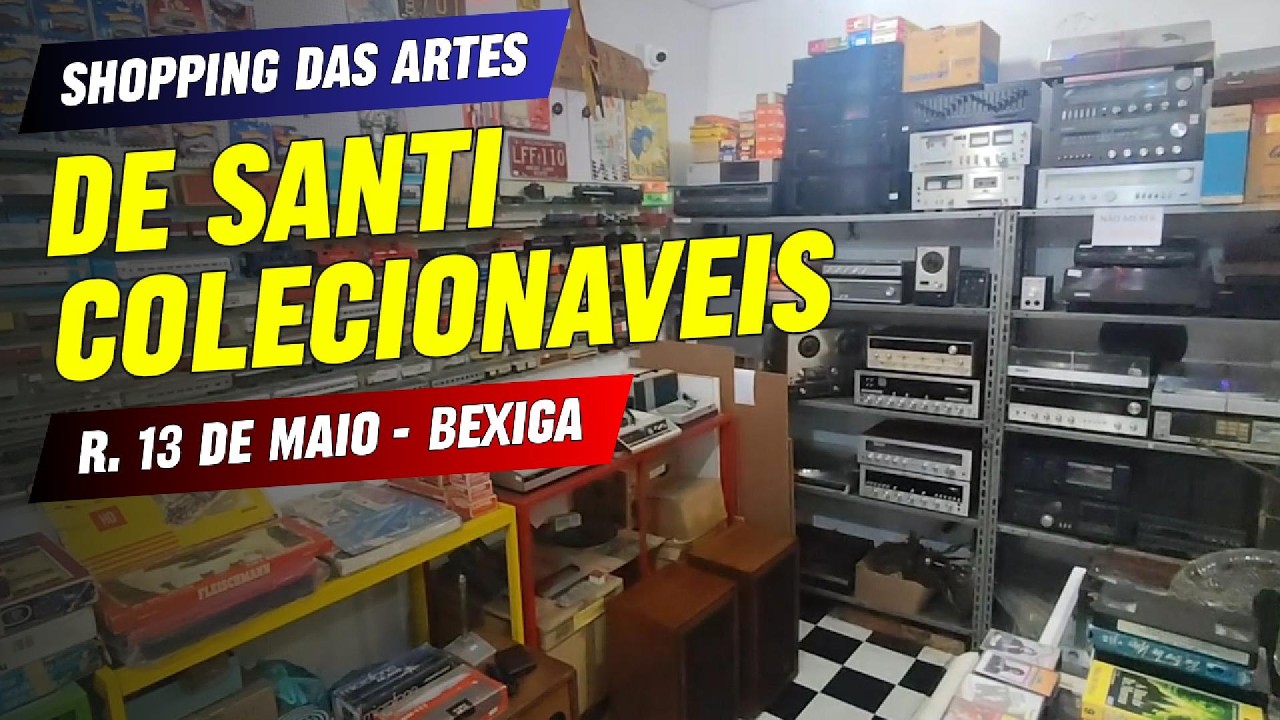 DE SANTI COLECION&Aacute;VEIS: O Para&iacute;so dos Brinquedos RAROS, Som e R&aacute;dios Vintage e Achados Incr&iacute;veis!