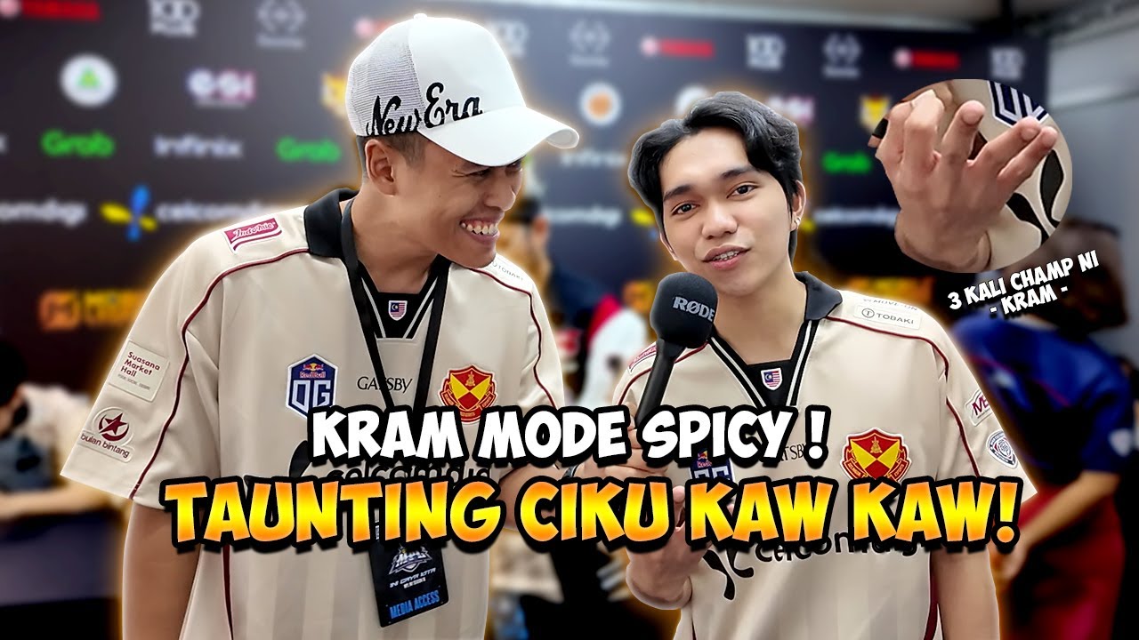 CIKU DAN KRAM GADUH? PANAS BETUL INTERVIEW NI! - MOBILE LEGENDS