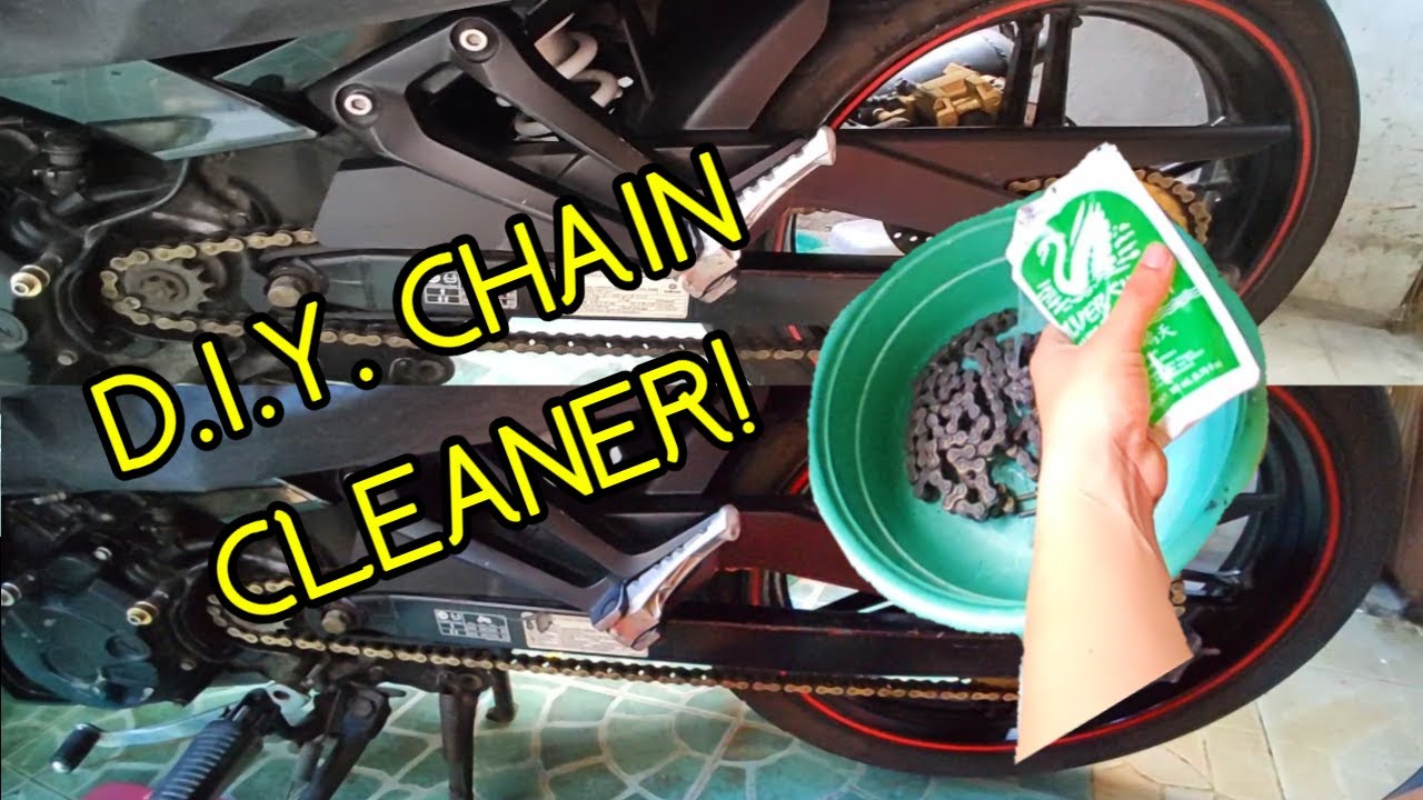 Baynte Pesos Para Linisin ang Kadena | Yamaha Sniper 150 SSS Chain | DIY Chain and Sprocket Cleaner