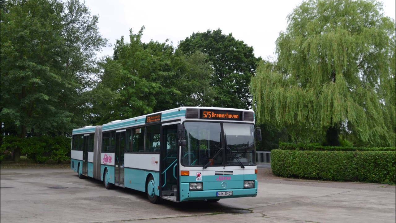 Sound eines Mercedes-Benz O405 G von Giese, Beverstedt (CUX-GM 26 | EX BRN, Ludwigshafen)