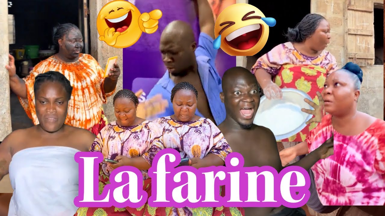 NORAH, TOVIA, JOJO L’OFFICIER & MOUFITII : La farine 🤣🤣🤣// Nouvelle vidéo très drôle 🤣 🤣🤣