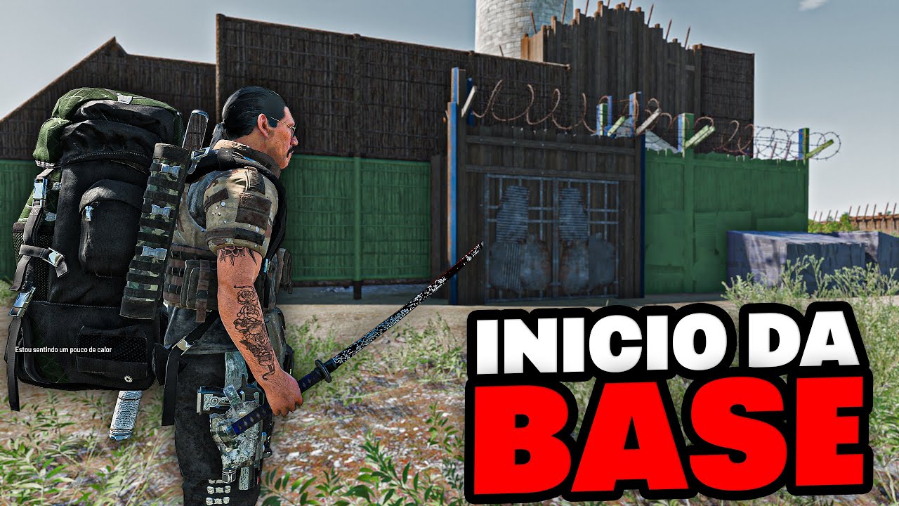 DEI INICIO NA CONSTRUÇÃO DA BASE E FUI EM BUSCA DE RECURSOS | SCUM