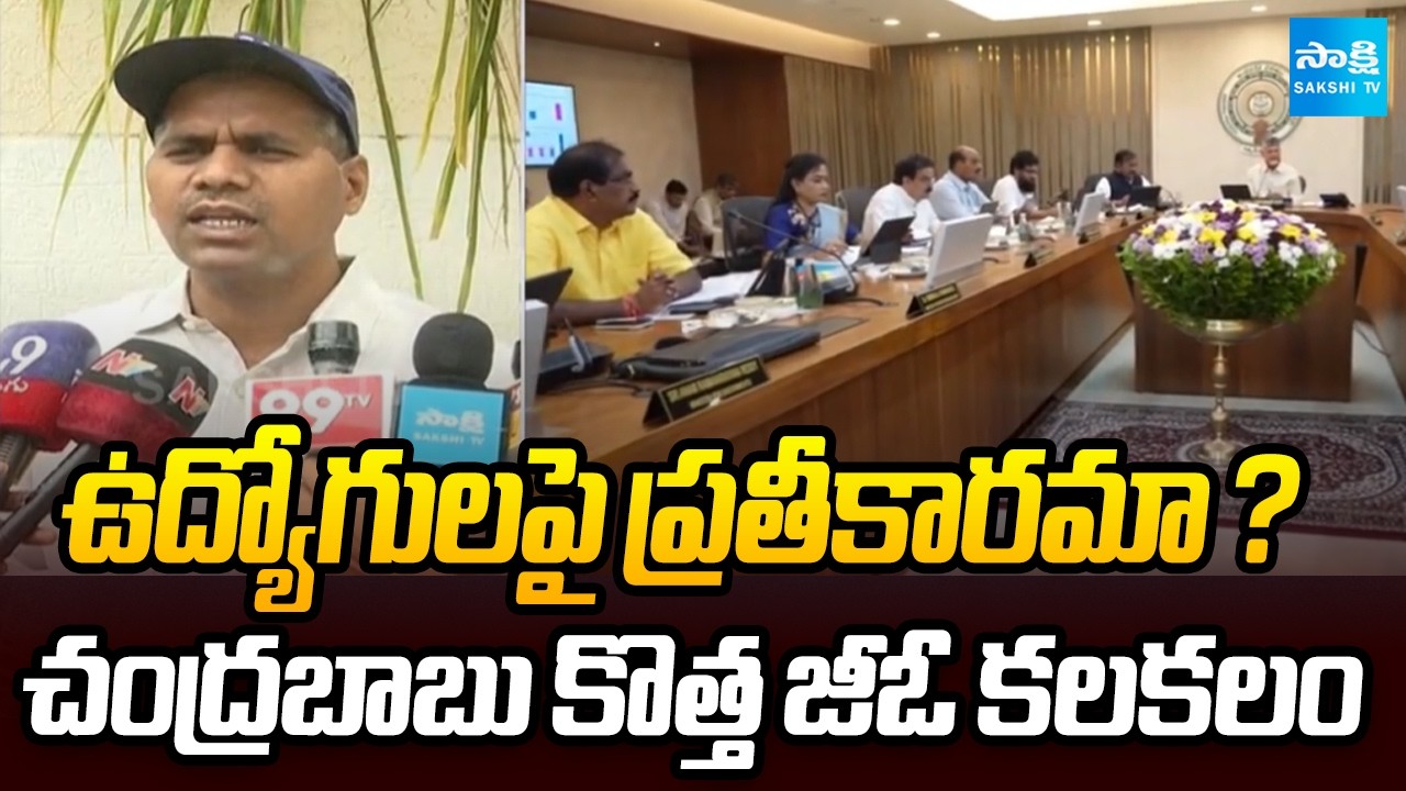 AP Government Employees Fires On G.O Number 1426 | Chandrababu | Sakshi Tv