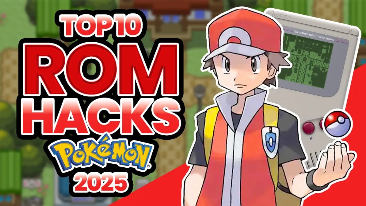 TOP 10 POKEMON ROM HACKS OF 2025