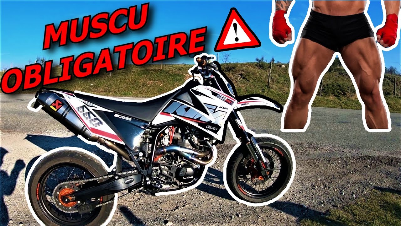 C'EST HORRIBLE À DÉMARRER !! 😡🤬 KTM 660 SMC 🔥 (Akrapovic sound exhaust)