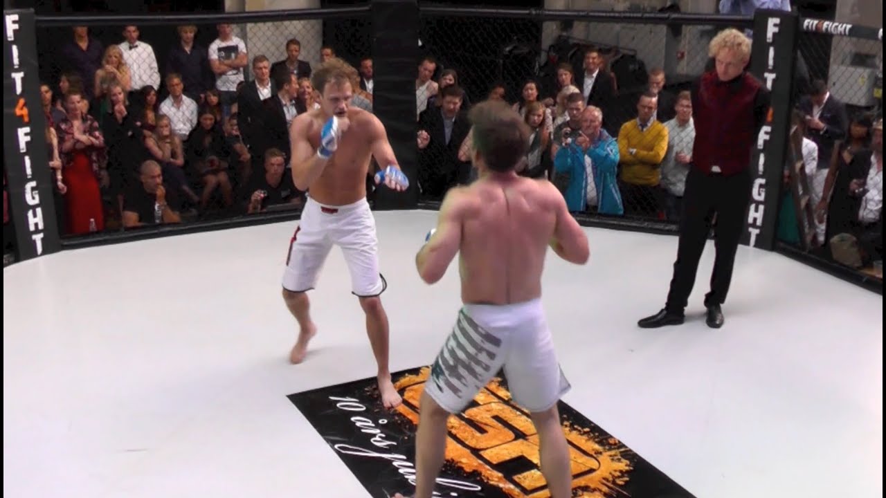 MMA Christian Graugart vs Christian Ifversen at CSA.dk 10 year anniversary party 2013