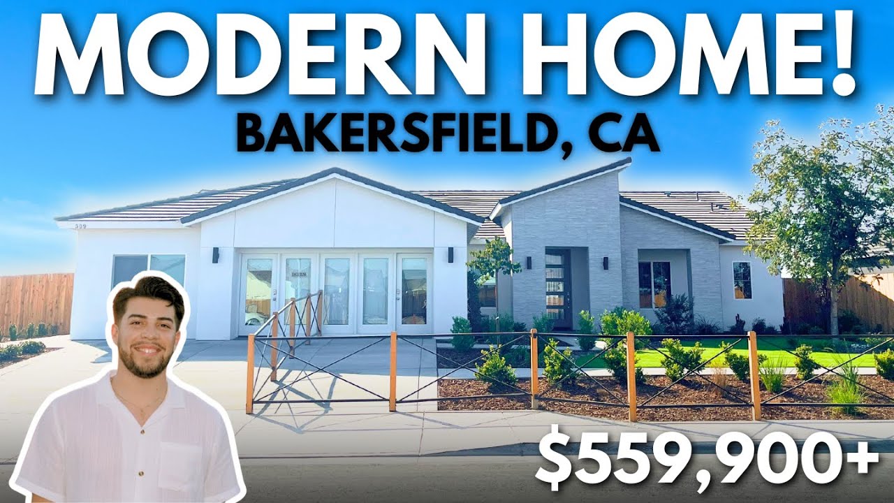 INSIDE A MODERN NEW HOME IN BAKERSFIELD, CALIFORNIA | $559,900