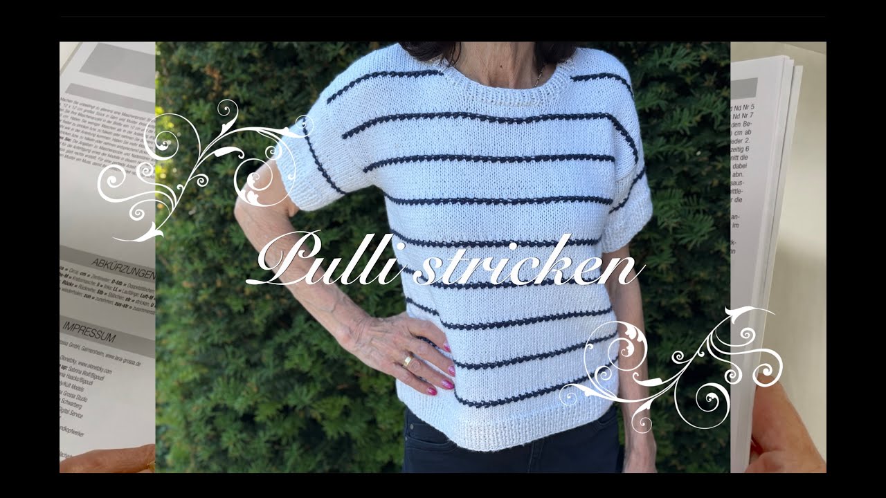 ⭐️Pullover stricken für Anfänger | Strickanleitung