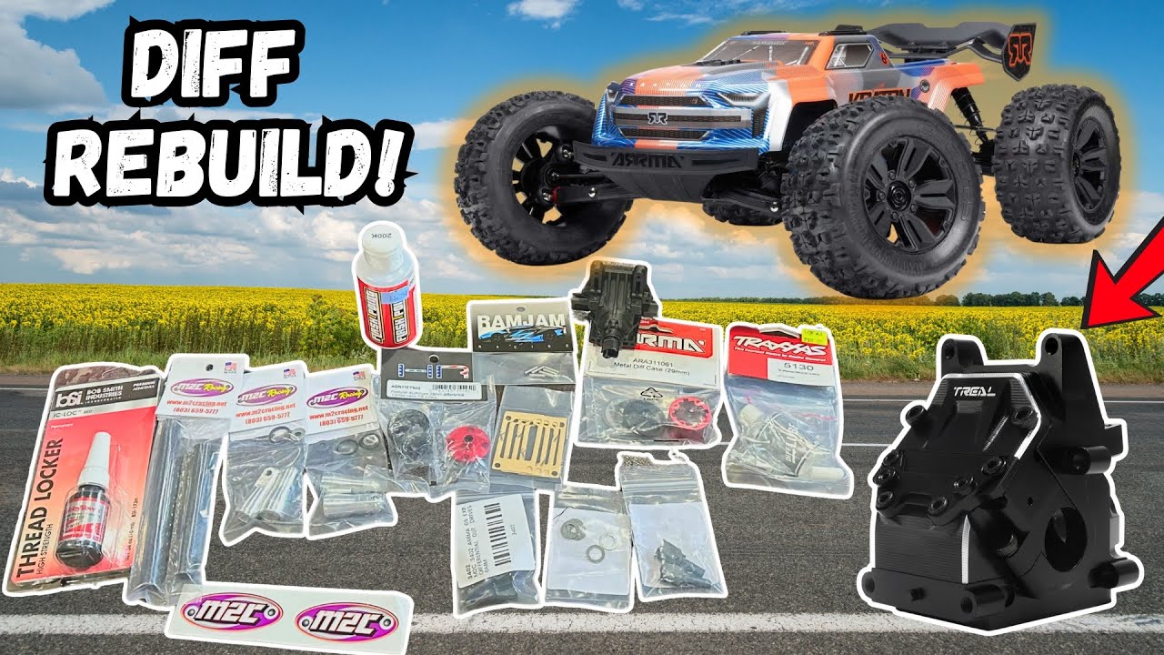 Arrma Kraton v6 Diff Rebuild Guide