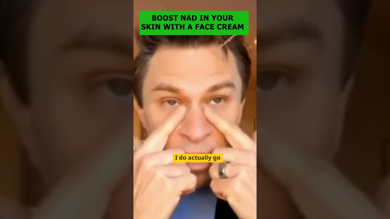 🪢Увеличьте уровень НАД в вашей коже с помощью крема для лица NMN для борьбы со старением от докто...