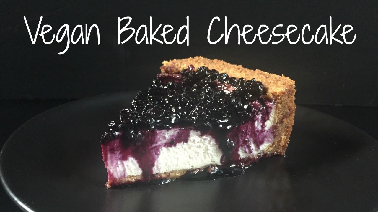 Vegan Baked Cheesecake // Vegan // Breaking Chegan