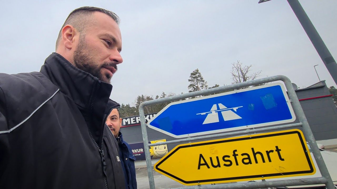Șofer de camion în Germania!Azi era să-l aresteze poliția pe Ilie 😆